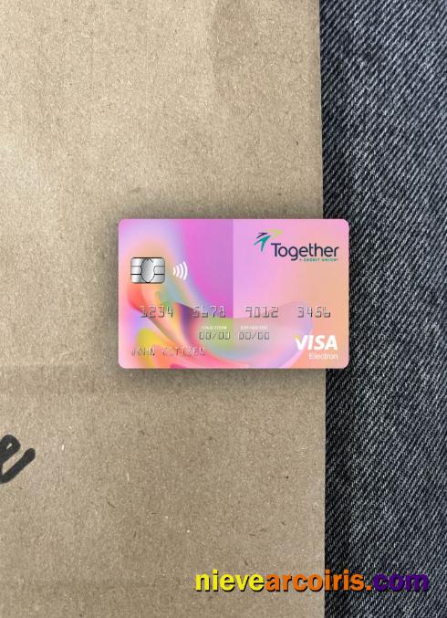 USA Missouri Together Credit Union bank visa electron card photolook
